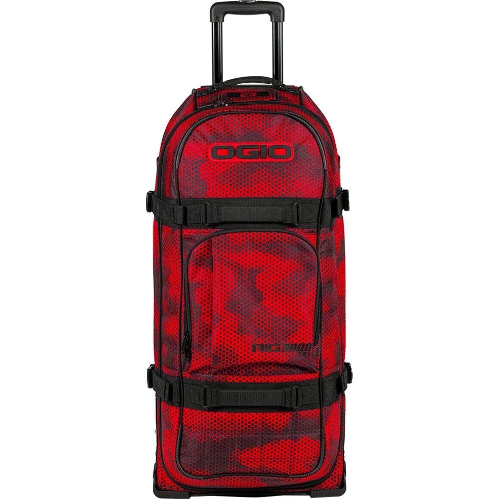 OGIO - 9800 Pro Red/Camo Gear Bag 2 OGIO - 9800 Pro Red/Camo Gear Bag - Image 2