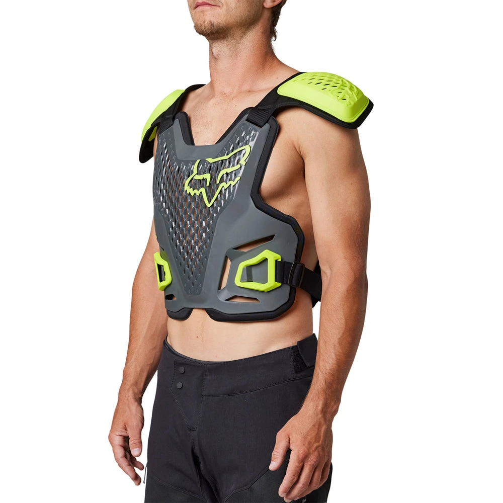 Fox - R3 Black/Grey Armour Colour BLKGY 7 Fox - R3 Black/Grey Armour Colour BLKGY - Image 7