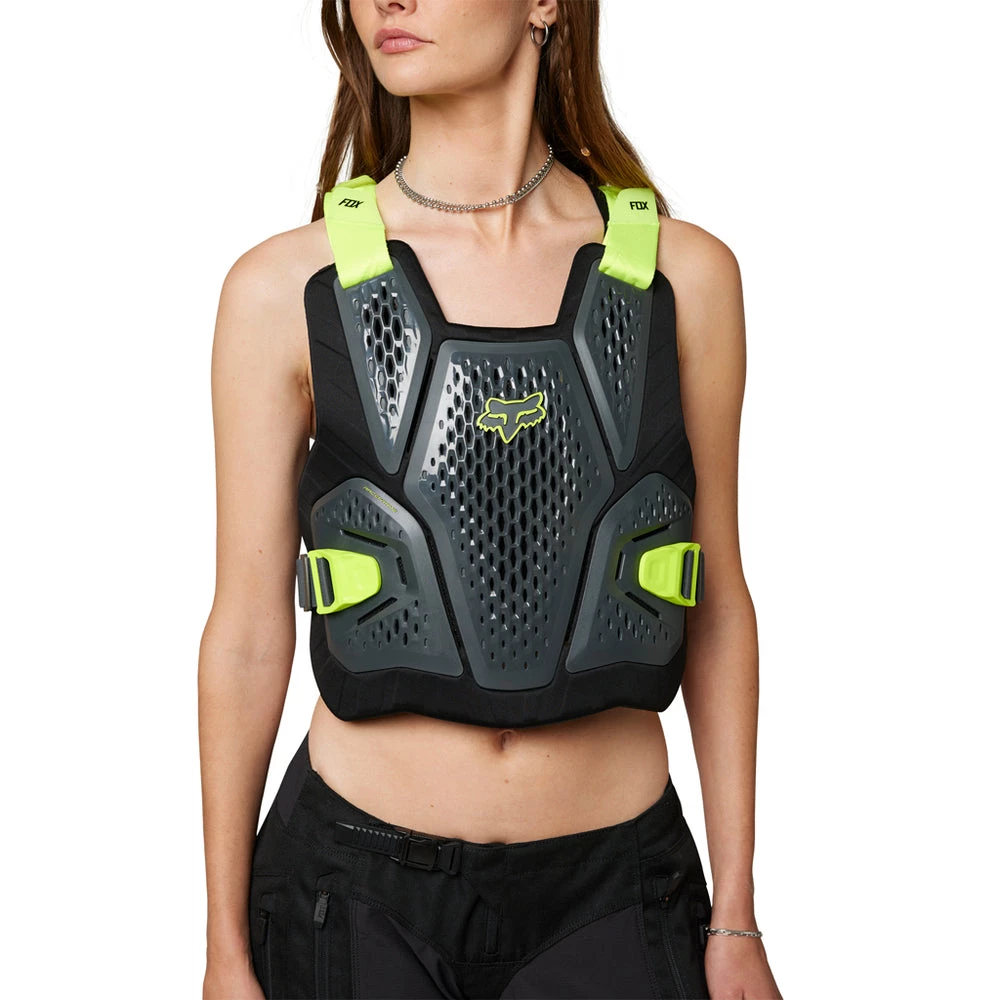 Fox - Raceframe Impact SB D30 Black/Grey Armour Colour BLKGY 1 Fox - Raceframe Impact SB D30 Black/Grey Armour Colour BLKGY