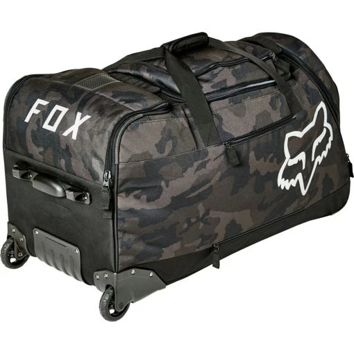 Fox - 2023 Shuttle Black Roller Bag -Motocross Bags shop ShuttleRollerBagBlackCamo 4 1000x
