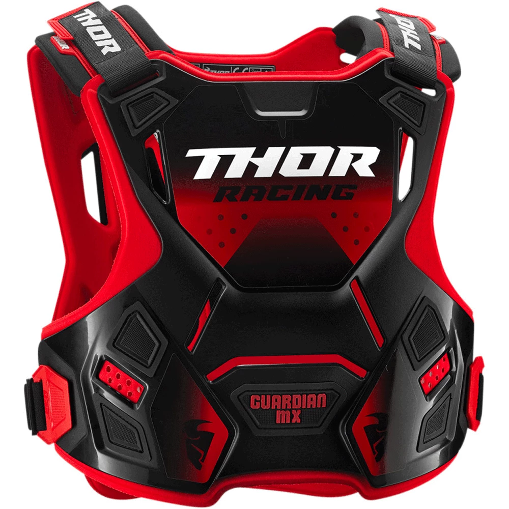 Thor - Guardian MX Armour Colour BLKRD 1 Thor - Guardian MX Armour Colour BLKRD