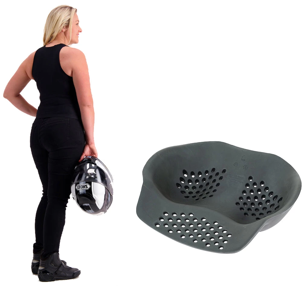 Fempro - Level 2 Female Chest Protector & Singlet Combo Colour BLK 2 Fempro - Level 2 Female Chest Protector & Singlet Combo Colour BLK - Image 2