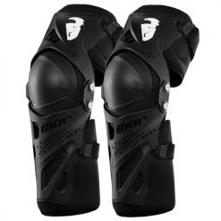 Thor - Force XP Knee Guards Colour BLK -Motocross Bags shop kneeb 1000x